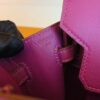 Hermes Birkin Swift actiniae purple Gold Hardware 25cm Full Handmade