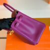 Hermes Birkin Swift actiniae purple Gold Hardware 25cm Full Handmade