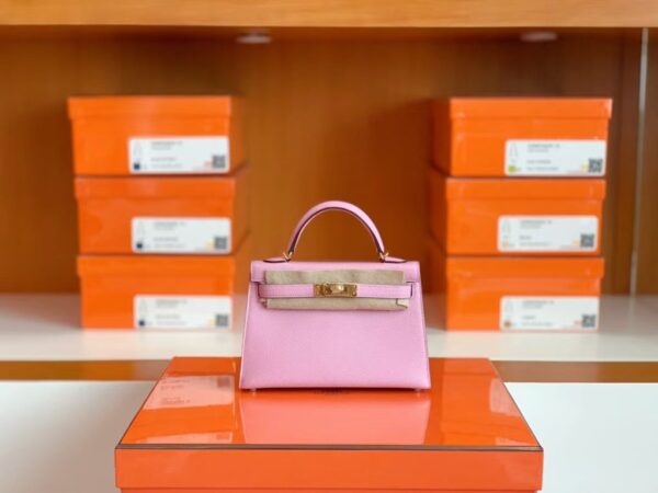 mmexport1686298213799-1024x768-1 Hermes Mini Kelly Sellier Epsom X9 mallow purple Gold Hardware 19cm Full Handmade