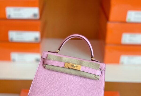 mmexport1686298217762-1024x700-1 Hermes Mini Kelly Sellier Epsom X9 mallow purple Gold Hardware 19cm Full Handmade