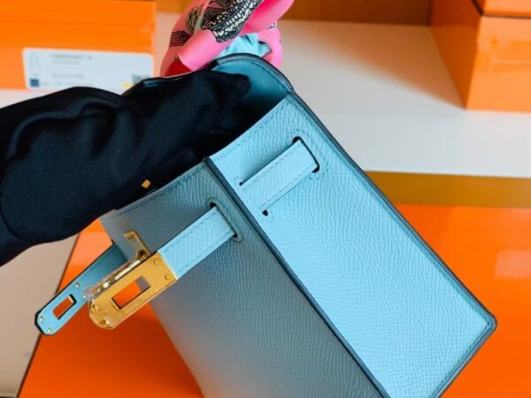mmexport1686299045849-1024x768-1 Hermes Mini Kelly Epsom 6u Light Blue Gold Hardware 19cm Full Handmade