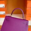 Hermes Kelly Epsom p9 actiniae purple Gold Hardware 25cm Full Handmade