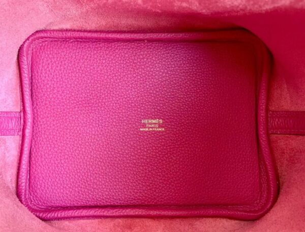 Hermes Picotin TC L3 Rose purple Gold Hardware 18cm Full Handmade