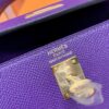 Hermes Kelly Epsom 9W Dreamy Purple Gold Hardware 25cm Full Handmade