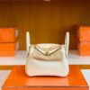 mmexport1688808839040-1024x796-1 Hermes Mini Lindy TC Leather Creamy White Gold Hardware 19cm Full Handmade