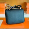 Hermes Constance Epsom Black Silver Hardware 24cm Full Handmade