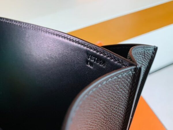 Hermes Constance Epsom Black Silver Hardware 24cm Full Handmade