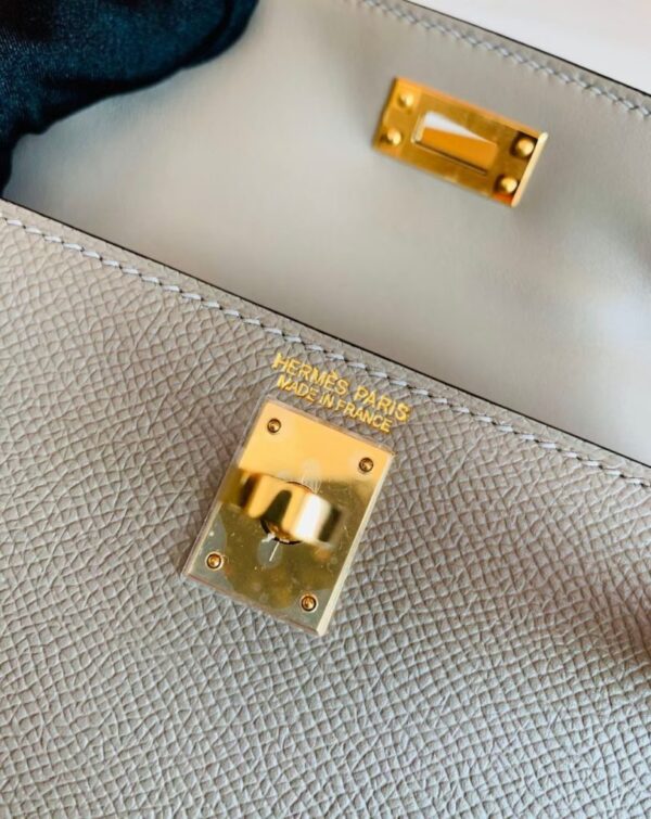 mmexport1690709372362-814x1024-1 Hermes Mini Kelly Epsom M8 asphalt grey Gold Hardware 19cm Full Handmade