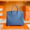 mmexport1690709671747-1024x768-1 Hermes Birkin Ostrich Royal blue Gold Hardware 25cm Full Handmade