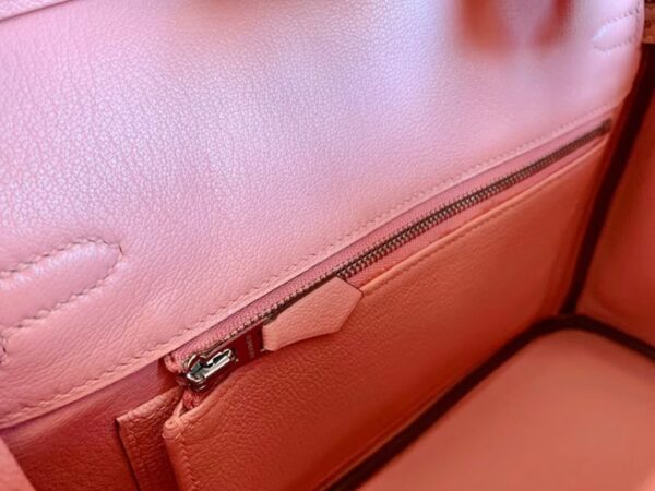 mmexport1690709706783-1024x768-1 Hermes Birkin Ostrich CK94 Pink Silver Hardware 25cm Full Handmade