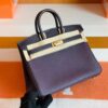mmexport1690710230151-1024x768-2 Hermes Birkin Touch Togo & Matte crocodile Grape purple Gold Hardware 25cm Full Handmade