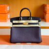 mmexport1690710231564-1024x774-1 Hermes Birkin Touch Togo & Matte crocodile Grape purple Gold Hardware 25cm Full Handmade