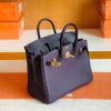 mmexport1690710238963-1024x781-1 Hermes Birkin Touch Togo & Matte crocodile Grape purple Gold Hardware 25cm Full Handmade