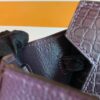 mmexport1690710243641-890x1024-1 Hermes Birkin Touch Togo & Matte crocodile Grape purple Gold Hardware 25cm Full Handmade