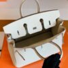 mmexport1691336993804-1024x768-1 Hermès Birkin Epsom ck10 Creamy White Silver Hardware 25cm Full Handmade