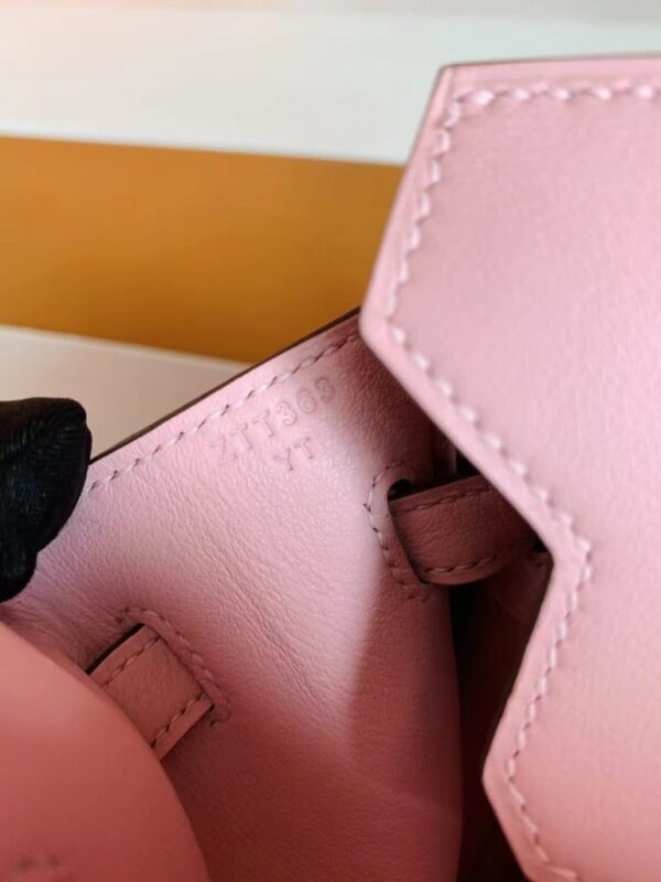 Hermès Birkin Swift 3Q new sakura pink Gold Hardware 25cm Full Handmade