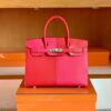mmexport1692258747999-1024x768-2 Hermès Birkin Epsom Bright Red & Rose Pink Silver Hardware 30cm Full Handmade