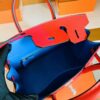 mmexport1692258756903-768x1024-1 Hermès Birkin Epsom Bright Red & Rose Pink Silver Hardware 30cm Full Handmade