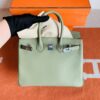 mmexport1692258890888-768x1024-1 Hermès Birkin Swift q1 Sage green Silver Hardware 25cm Full Handmade