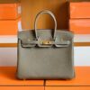 mmexport1693382289767-1024x777-2 Hermès Brikin Togo ck18 Etoupe Grey Gold Hardware 25cm Full Handmade