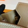 Hermès Birkin Togo Etoupe Grey Silver Hardware 25cm Full Handmade