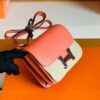 Hermès Constance Epsom Candy Pink Silver Hardware 18cm Full Handmade