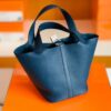 mmexport1697470010665-1024x795-2 Hermès Picotin TC Gem Blue Gold Hardware 18cm Full Handmade