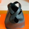 Hermès Picotin TC Black Silver Hardware 18cm Full Handmade