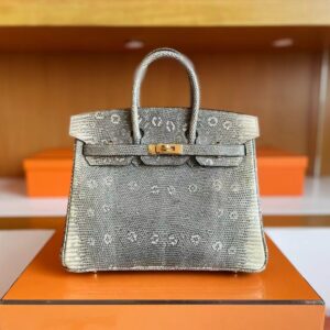 Hermès Birkin Lizard Primary colour Gold Hardware 25cm Full Handmade