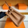 H Factory Bags Birkin Togo Golden Brown Gold Hardware 30cm Full Handmade