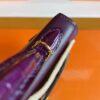 mmexport1715940726563-851x1024-1 H Factory Bags mini kelly touch Epsom & Shiny crocodile N5 Gallon purple Gold Hardware 19cm Full Handmade