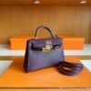 mmexport1715940728018-1024x811-1 H Factory Bags mini kelly touch Epsom & Shiny crocodile N5 Gallon purple Gold Hardware 19cm Full Handmade