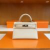 mmexport1716517994038-1024x771-2 H Factory Bags mini Kelly Epsom Cream White Silver Hardware 19cm Full Handmade